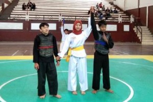 Seleksi atlet silat BK Porda Kuningan.